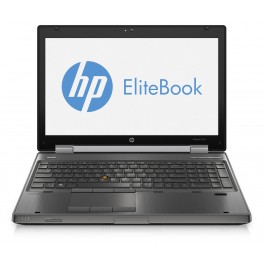 Portable HP Elitebook 8570w Workstation Core i7 3620QM - 2.6Ghz - 16Go DDR3 - 120GO SSD - DVDRW - 15.6" - Webcam -  Win 7 Pro