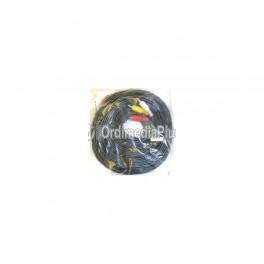 50FT 3 RCA MALE TO 3 RCA MALE CABLE 50FT 3 RCA MALE TO 3 RCA MALE CABLE
