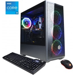 PC Gamer Xtreme VR PC de gaming Intel Core i5-11400F 2,6 GHz, 16 Go DDR4, GeForce RTX 2060 6 Go, 512 NVMe SSD, WiFi & Win 11 