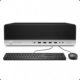 Ordinateur de bureau HP EliteDesk 800G3, Intel Core i5 7600 -MEM 8GO-240GB SSD+500GB HDD-WIN 10