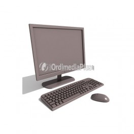 COMBO 17''LCD + CLAVIER + SOURIS - RECONDITIONNÉ -