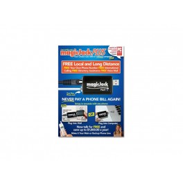 MagicJack Plus VOIP Phone Adapter 2014, Your initial purchase price includes your first 6 months of service. MagicJack Plus VOIP Phone Adapter 2014, Your initial purchase price includes your first 6 months of service.