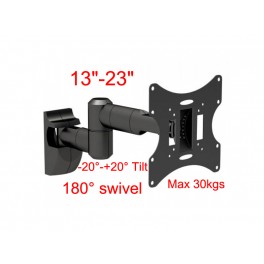 29-4 LCD 503 Wall Mount for 13inch-23inchTV/-20°-+20° up and down tilt,180° swivel/max 30kgs/100-470mm.
