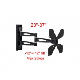 TygerClaw Wall Mount LCD5003 for 23inch-37inchTV/-12°-+12° up and down tilt/Max 25kgs.