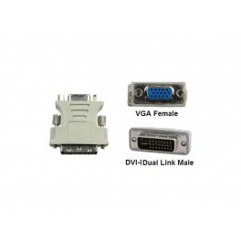 DVI (24+5) Male to VGA Female Adaptor