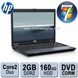Portable HP 8510p Core 2 Duo 2.5Ghz - Mem 4Go - 160Go - DVDRW - 15.4'' TFT - Windows 7 Familial - NOTEBOOK Portable HP 8510p Core 2 Duo 2.5Ghz - Mem 4Go - 160Go - DVDRW - 15.4'' TFT - Windows 7 Familial - NOTEBOOK