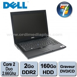 Portable Dell Latitude E6400 Intel C2D - 2.26Ghz - 2Go DDR2 - 160GO - Graveur DVD - 14.1" - Win 10 laptop