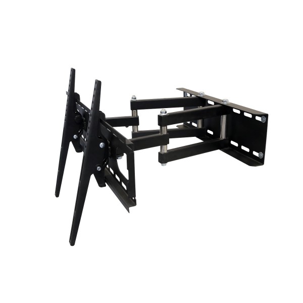 Support Mural pour TV Longue Portée, Pivotant à 180 Degrés avec Bras  Articulés de 838mm, Inclinable et Extensible pour Télévision Plat et  Incurvé 32-75 Pouces jusqu'à 45KG, VESA 600x400mm : : High-Tech