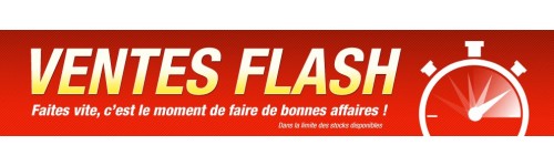 Profitez de cette Mega Vente Flash à durée limitée. Le stock est