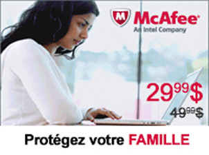 McAfee Protégez votre Famille