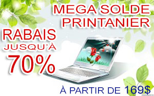 PORTABLES EN SOLDE PRINTANIER 